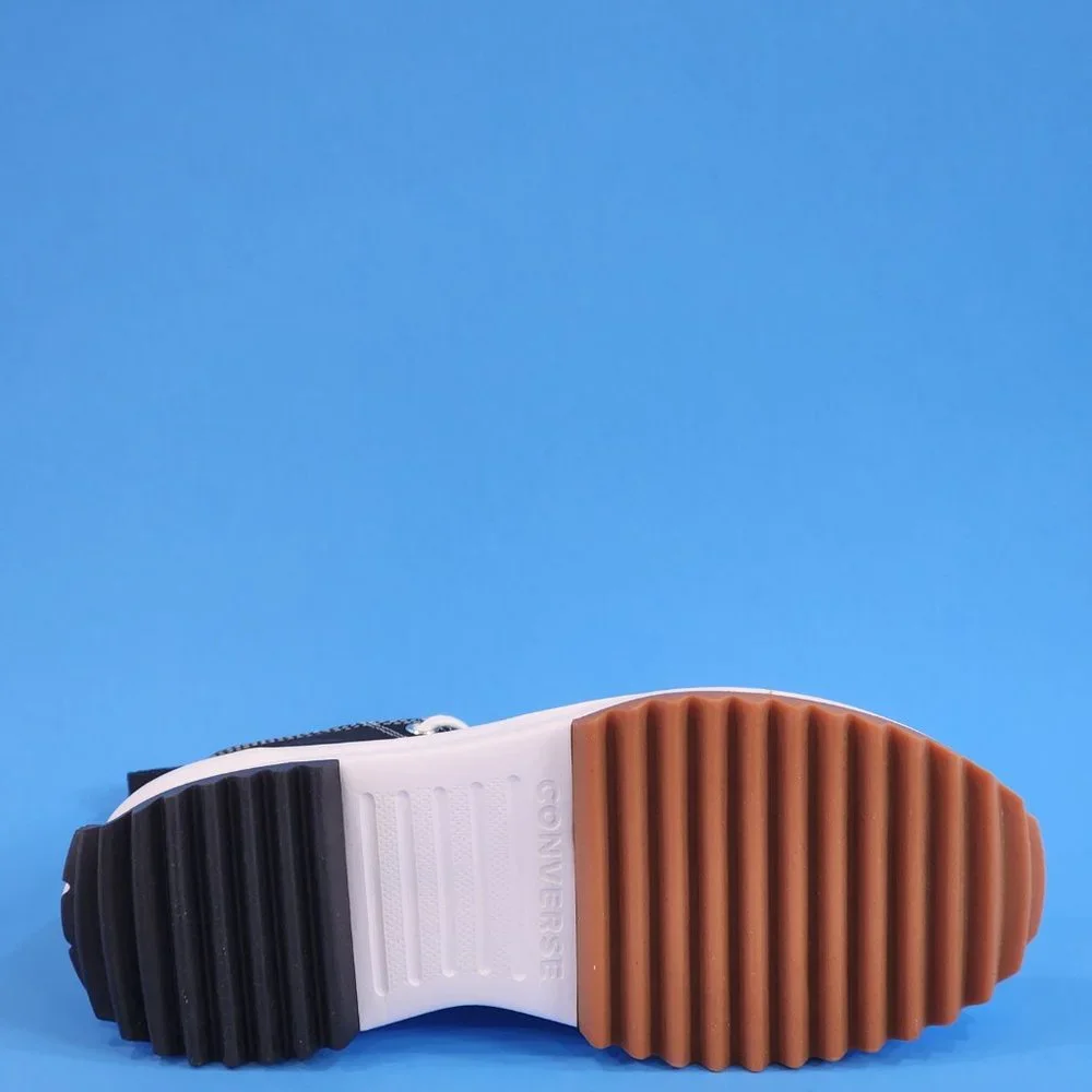 Converse Run Star Hike High Black Gum Unisex Unisex Platform Sneaker 166800C NWT - Picture 4 of 6